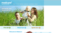 Desktop Screenshot of medicareonline.ie